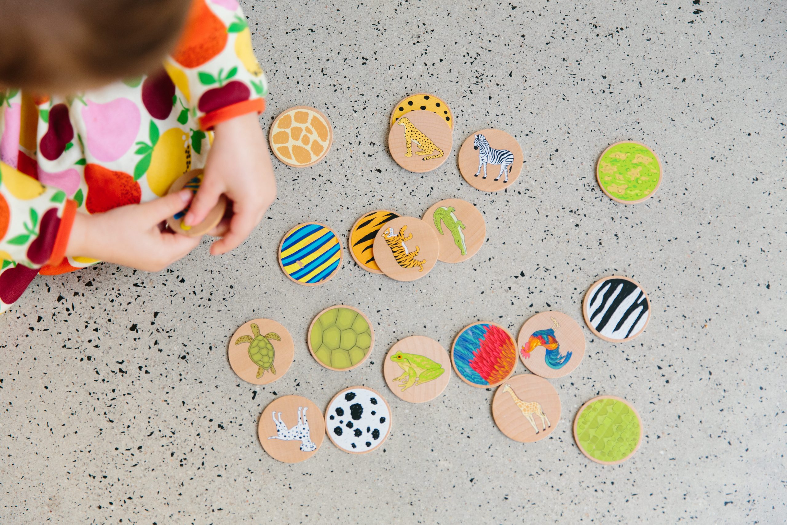 The Freckled Frog Who Am I? Matching Pairs Animals Memory Game 20 Wooden  Discs | Nice Tribe Toys Online Store Specialising in Fun Learning  Educational Toys
