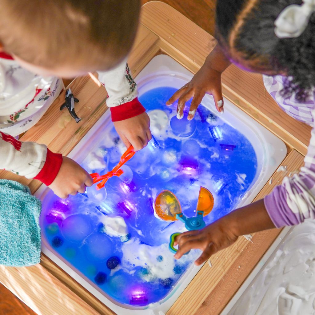 Glo Pal Light-Up Cube Cookie Monster (Blue) Water Activated | Nice ...